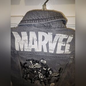 Marvel Graphic Denim Jacket